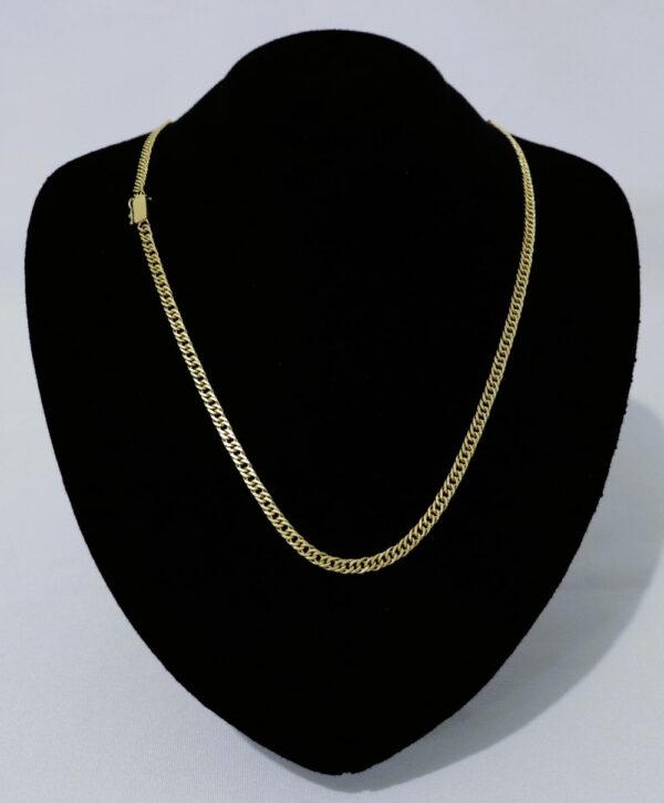 Corrente masculina Duplix de 4mm com fecho gaveta